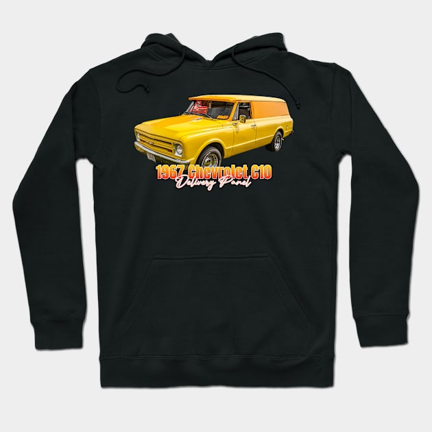 1967 Chevrolet C10 Delivery Panel Hoodie by Gestalt Imagery